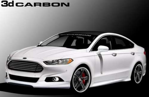 A 2013 Ford Fusion designed by 3d Carbon