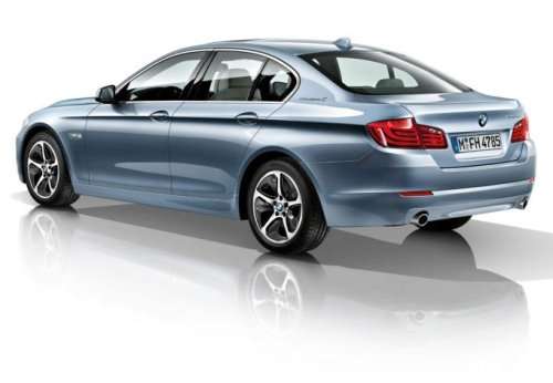 The back of the new BMW ActiveHybrid 5 Series