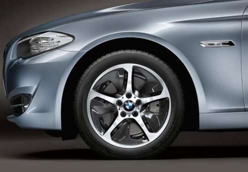The new BMW ActiveHybrid 5 Series wheel