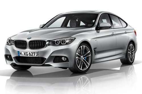 The front end of the 2014 BMW 3 Series Gran Turismo