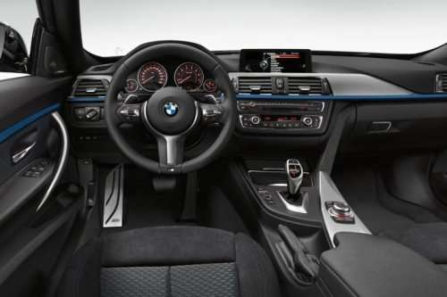 The interior of the 2014 BMW 3 Series Gran Turismo