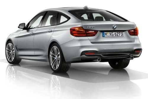 The rear corner of the 2014 BMW 3 Series Gran Turismo