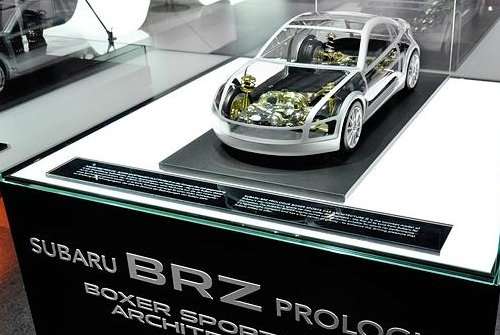 Small scale Subaru BRZ Prologue 