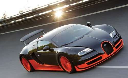 The Bugatti Veyron 16.4 Super Sport