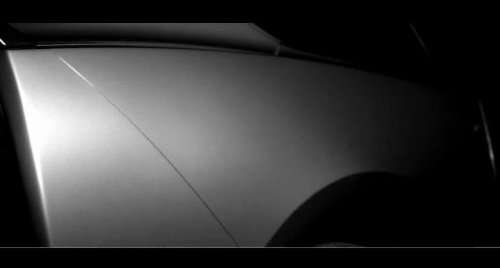 The rear quarter panel of the 2014 Chevrolet Corvette