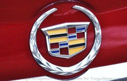 The Cadillac emblem