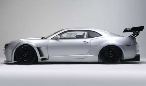 A side profile of the Chevrolet Camaro GT