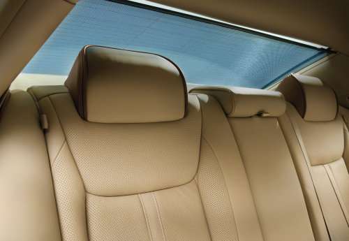The back seat area of the 2012 Chrysler 300C Luxury Series Sedan