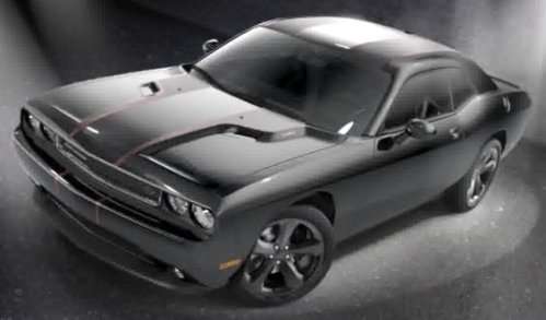The front end of the 2013 Dodge Challenger R/T Blacktop