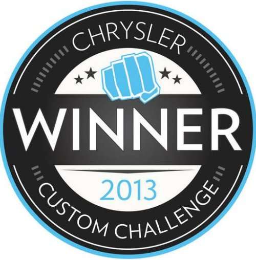 The 2013 Chrysler Custom Challenge logo
