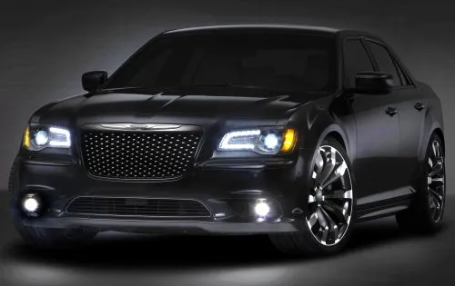 The Chrysler 300C headed to the Beijing Motor Show
