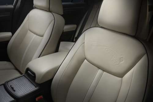 The interior of the Chrysler 300C headed to the Beijing Motor Show