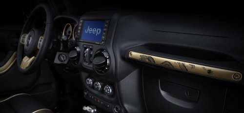 The interior of the Jeep Wrangler Design Concept coming to Beijing