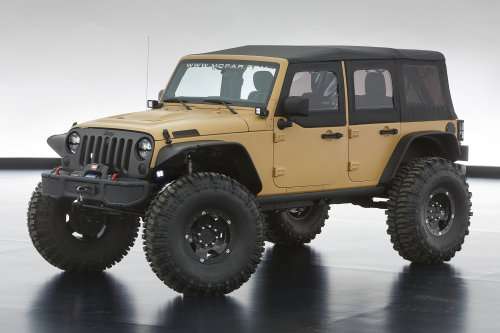 The Jeep Wrangler Sand Trooper II 