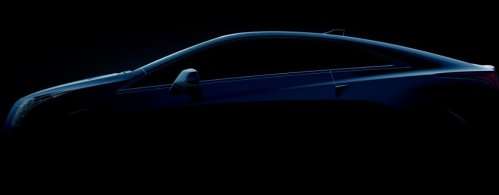 The first official teaser of the 2014 Cadillac ELR