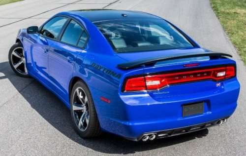 The 2013 Dodge Charger Daytona rear end