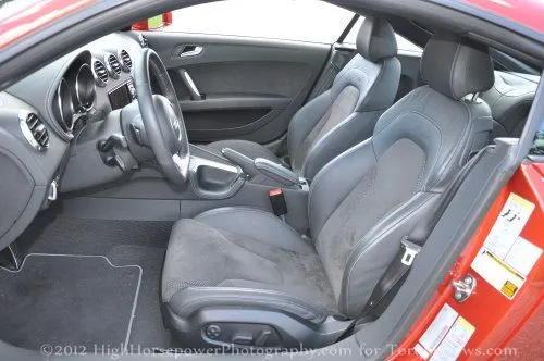 The interior of the 2012 Audi TT 2.0 TFSI Quattro Coupe