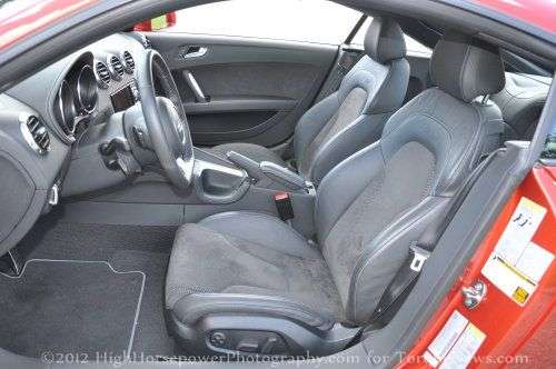 The interior of the 2012 Audi TT 2.0 TFSI Quattro Coupe
