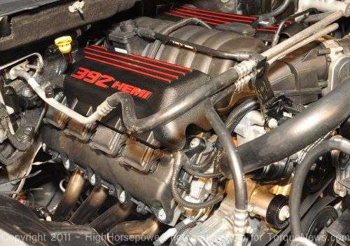 The mighty 6.4L Hemi of the Ram 392
