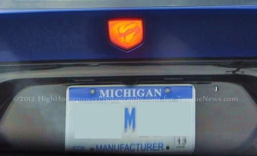 The 2013 SRT Viper GTS Styker logo up close