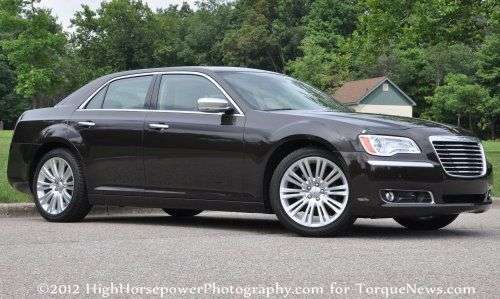 The 2012 Chrysler 300 Limited Luxury Series from the side