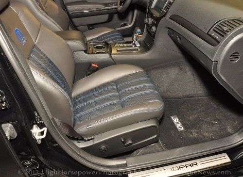 The interior of the Mopar '12