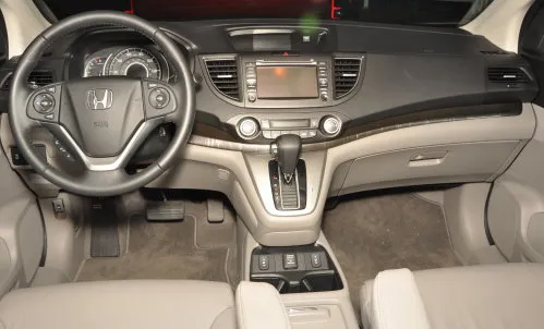The dash of the 2012 Honda CR-V EX-L