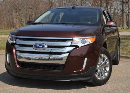 The Ford Edge Limited EcoBoost front end
