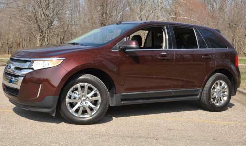 The Ford Edge Limited EcoBoost side profile