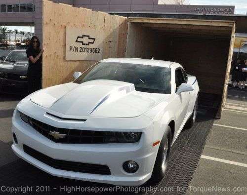 The Chevrolet Camaro COPO Concept meeting the world