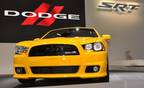 The 2012 Dodge Charger SRT8 Super Bee at the Detroit Auto Show