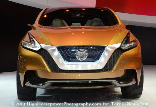 The front end of the Nissan Resonance