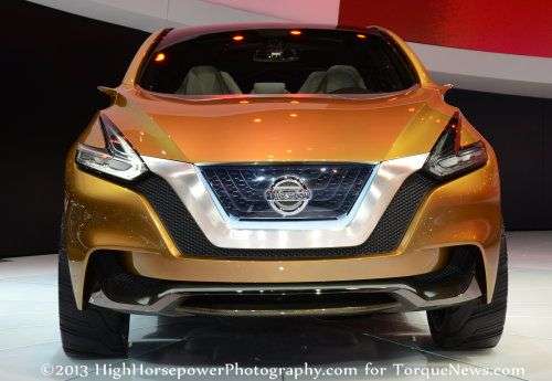 The front end of the Nissan Resonance
