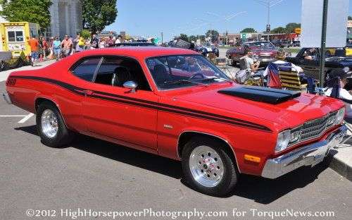A 1972 Plymouth Duster