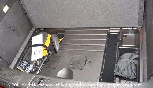 Trunk of 2011 Chevrolet Volt