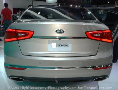 The back end of the new Kia Cadenza