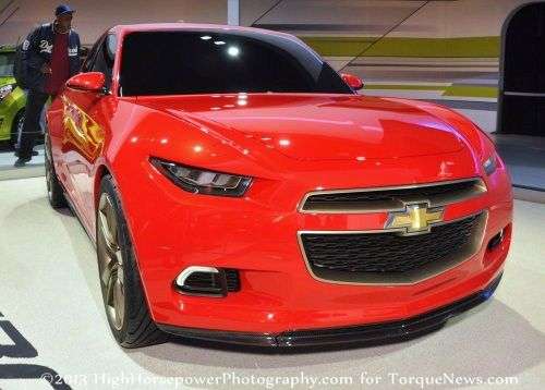 The front end of the 2012 Chevrolet Code 130R Concept