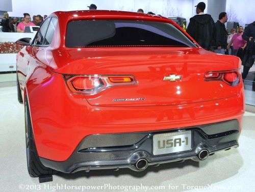 The rear end of the 2012 Chevrolet Code 130R Concept