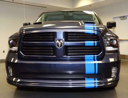 The front end of the Mopar Urban Ram