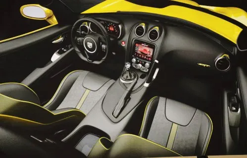 The Moparized 2013 SRT Viper interior