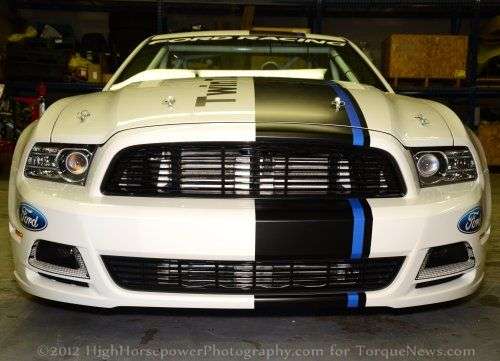 The front end of the Ford Racing Twin Turbo Cobra Jet Concept