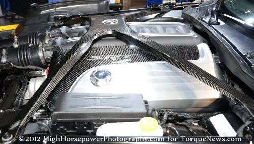 The engine bay of the 2013 SRT Viper from Mopar