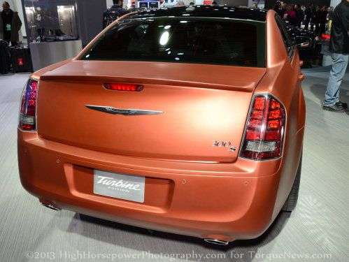 The rear end of the Chrysler 300S Turbine Concept