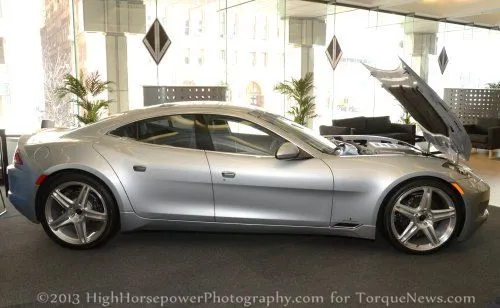 The side profile of the VL Destino