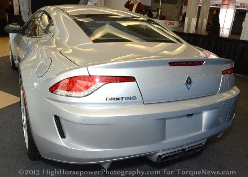 The rear end of the VL Destino