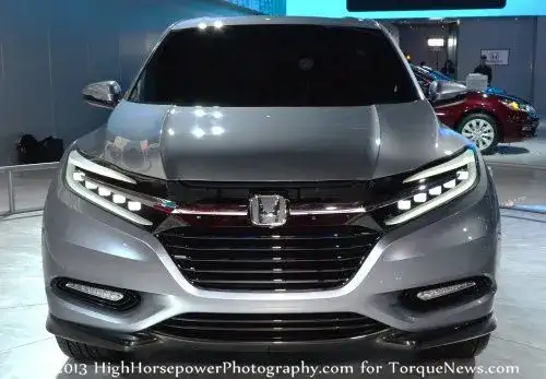 The front end of the Honda Urban SUV Concept