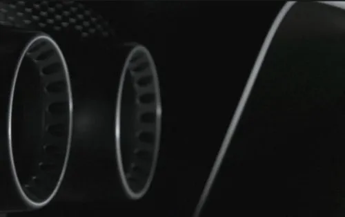 The exhaust tips of the Ferrari F150 Project