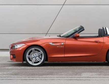 The front end of the BMW Z4