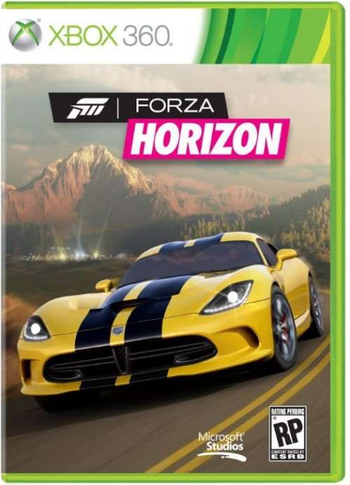 The cover of Forza Horizon featuring the 2013 SRT Viper