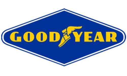 The vintage Goodyear logo